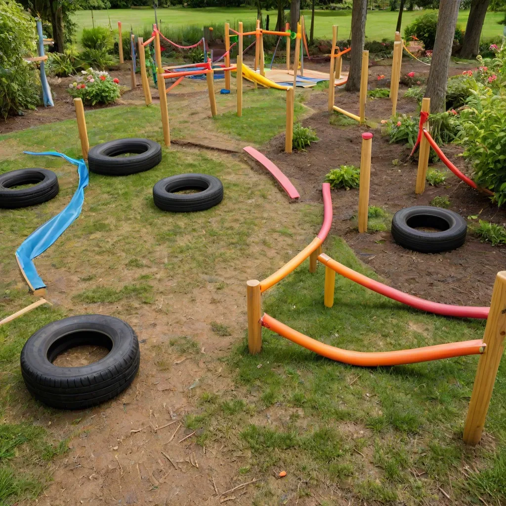 Jak zrobić tor przeszkód dla dzieci w ogrodzie – kreatywne pomysły
