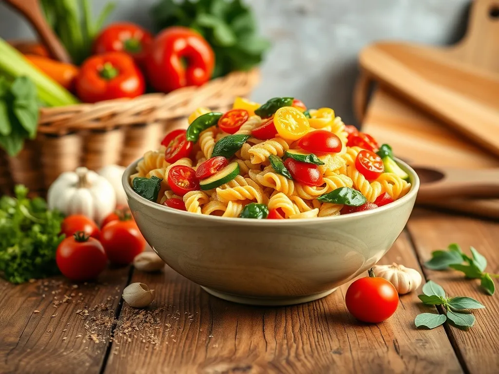 Makaron z warzywami: prosty przepis na zdrowy posiłek dla każdego