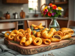 Przekąski z ciasta francuskiego: odkryj pyszne przepisy na każdą okazję