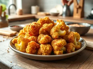 Kalafior w panierce: przepis na chrupiące danie krok po kroku