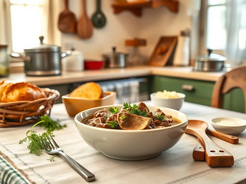 Oryginalny rosyjski przepis na strogonowa: odkryj smak tradycji