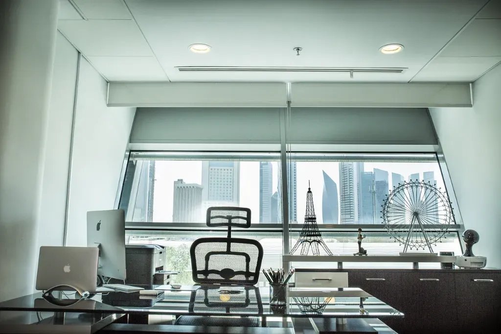 Nowoczesne meble w biurze